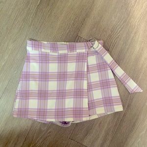 Altar’d State Plaid Skort